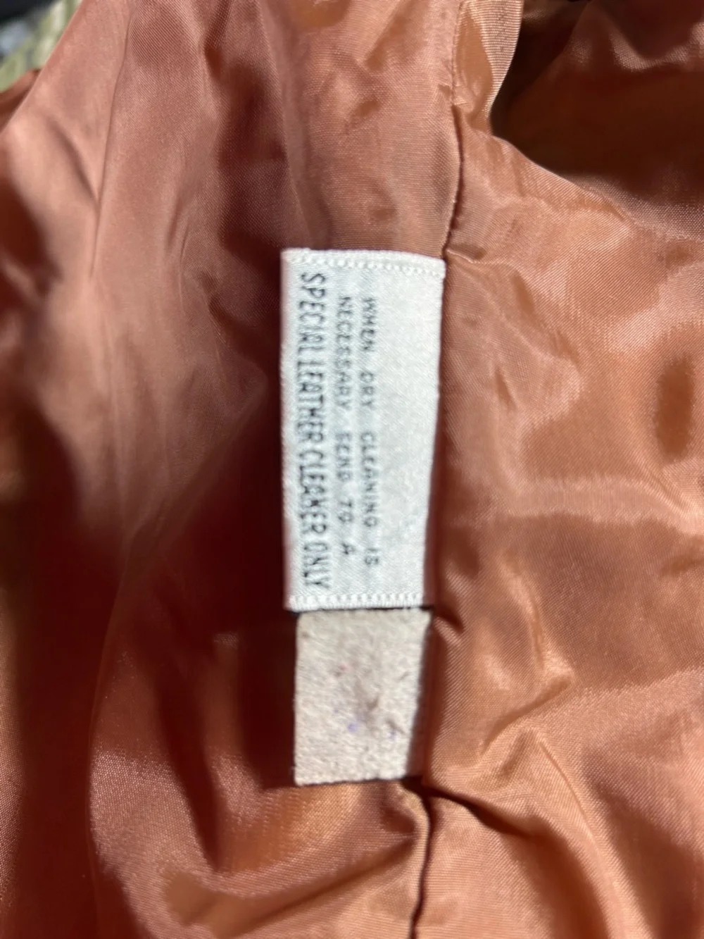 Suede Fringe Zip-Up Jacket in Tan - Picture 8 of 9